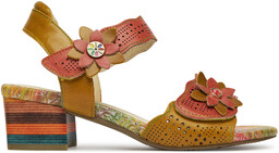 Sandały Laura Vita Hucbio 05 Koralowy