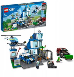 klocki Lego City 60316 Posterunek policji Radiowóz policyjny
