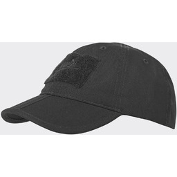 Czapka Helikon Baseball folding PolyCotton Ripstop Czarny-Black (CZ-BBF-PR-01)