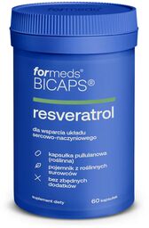 Formeds Bicaps resveratrol - 60 kapsułek