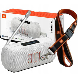 Jbl Tuner 3 Biały /głośnik Przenośny /radio Dab