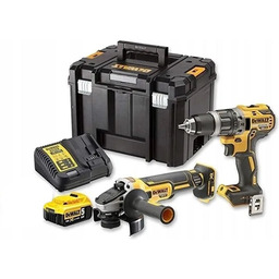 Zestaw DeWalt DCK2020P1T Szlifierka DCG405 Wkrętarka DCD791 1x5Ah