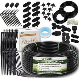 System Nawadniania Kropelkowego Kroplowniki Patykowe Emitery Trójniki Rurki