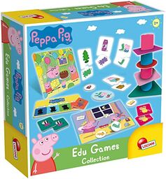 Lisciani Peppa Pig - Kolekcja 10 gier edukacyjnych