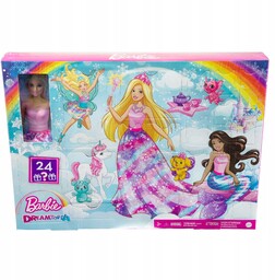 Kalendarz adwentowy Barbie Dreamtopia