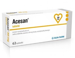 Acesan 30mg, 63 tabletki
