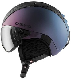 KASK NARCIARKI CASCO SP-2 CARBONIC VISOR CELESTRIA-M
