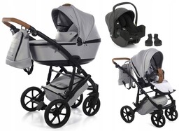 Wózek Junama Space V2 3w1 Fotelik Joie I-snug