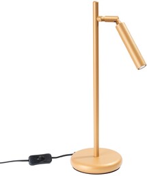 Lampa biurkowa PASTELO złota SL.1470 - Sollux