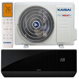 Klimatyzator Kaisai Pro Heat+ Black 3,5kW wifi pilot