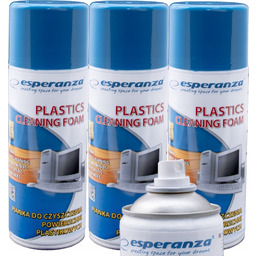 ESPERANZA PIANKA SPRAY DO CZYSZCZENIA PLASTIKÓW KOMPUTERÓW RTV