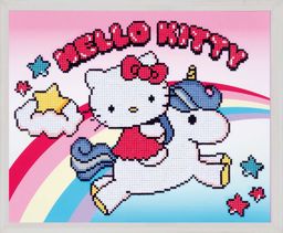 Vervaco 5413480782772 Hello Kitty & jednorożec malarstwo diamentowe,