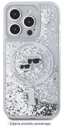 Etui KARL LAGERFELD Hardcase Liquid Glitter Choupette Magsafe