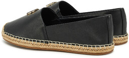 Espadryle Tommy Hilfiger Th Logo Leather Espadrille FW0FW08540