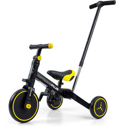Rowerek trójkołowy 4w1 Optimus Plus black 5308 Milly