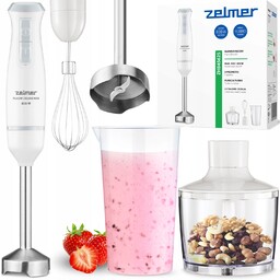 Blender Ręczny Zelmer Kuchenny Wielofunkcyjny Mikser Robot Turbo