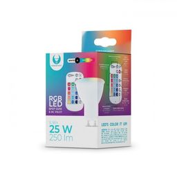 Żarówka LED GU10 RGBW RGB + biała ciepła