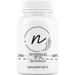 Suplement diety, NaturePRO Witamina B1 Tiamina 100 mg