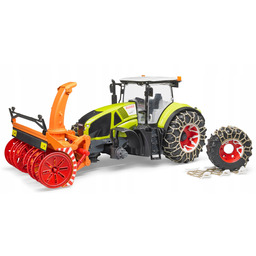 Bruder 03017 Traktor Claas z Pługiem Śnieżnym