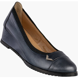 Czółenka Damskie Skórzane Buty Na Koturnie Eleganckie Darex