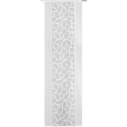 Home fashion zasłona przesuwna żakardowa, poliester, biała, 245