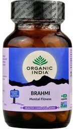 Brahmi Gotu Kola Organic India, 60 kapsułek