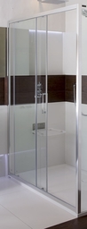 Omnires Chelsea drzwi prysznicowe 120x190cm przejrzyste NDP12XCRTR