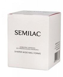 SEMILAC Hardi Shaper Szablony do przedłużania paznokci Wide