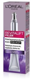 LOREAL Revitalift Filler Przeciwzmarszczkowy Krem pod oczy 15