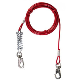 TRIXIE Linka stalowa z amortyzatorem 5m