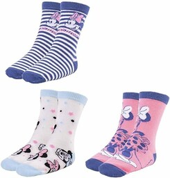 Minnie Mouse S0733969 Skarpety, Dorośli Unisex, Wielobarwny, Standardowy