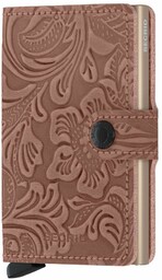 Miniportfel Miniwallet Secrid Ornament - rose