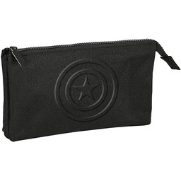 Potrójny piórnik Captain America 220 x 30 x