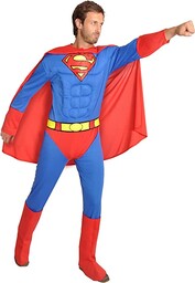 Superman costume disguise adult official DC Comics (Size