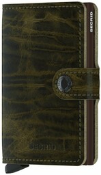 Miniportfel Miniwallet Secrid Dutch Martin - Olive