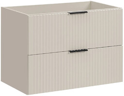 Elior Beżowa szafka umywalkowa z szufladami 80 cm