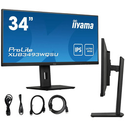 Monitor IIYAMA ProLite Xub3493Wqsu-B5 34'' IPS 1920x1080 (HD