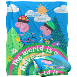 Świnka Peppa Kids Silky Touch koc, 152 x