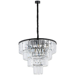 Cristal Black L - Nowodvorski - lampa wisząca