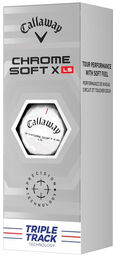 Piłki golfowe CALLAWAY CHROME SOFT X LS -