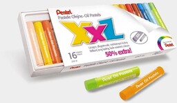 Pastele olejne 16 kolorów XXL PENTEL /GHT-16/