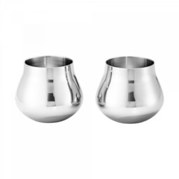 Georg Jensen SKY Stalowe Kieliszki do Wódki 2