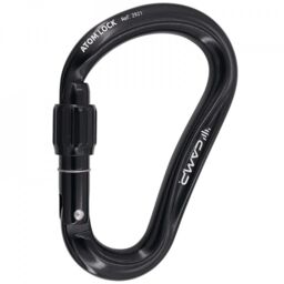 Karabinek wspinaczkowy CAMP Atom Lock black