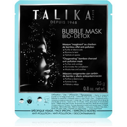 Talika Bubble Mask Bio-Detox maseczka metaliczna-oczyszczająca do twarzy