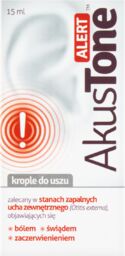 AkusTone Alert, krople do uszu, 15 ml