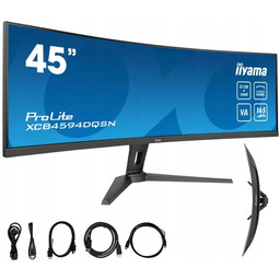 Monitor iiyama ProLite XCB4594DQSN-B1 45 zagięte Va Led