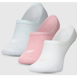 Skarpetki casual stopki damskie (ZESTAW 3 szt.) 4F