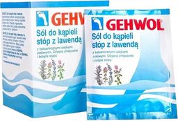 Gehwol, sól do kąpieli stóp z lawendą, 20