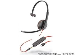 Blackwire 3215 przewodowy zestaw słuchawkowy USB C (209750-22)