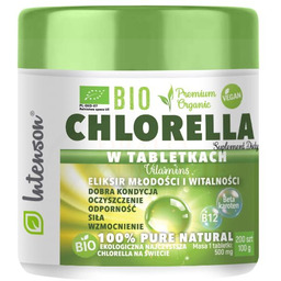 BIO CHLORELLA, Intenson, 200 tabletek